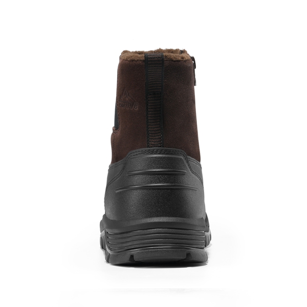 Men's Non-Slip Waterproof Snow Boots - BROWN - 2